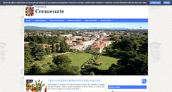 Desktop Screenshot of comune.cermenate.co.it